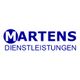 Logo von Martens Dienstleistungen in blauem Text auf weißem Hintergrund.