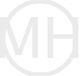 Buchstaben "MH" in einem Kreis auf weißem Hintergrund.