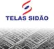 Logo da Telas Sidão sobre rolos de arame galvanizado.