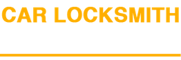 Text: "CAR LOCKSMITH in Charlotte NC," orange and white lettering on a black background.