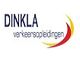 Logo van Dinkla Verkeersopleidingen met rode en gele boogvorm.