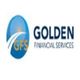 Logo of Golden Financial Services with a blue and gold emblem and text.