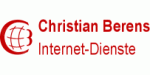Rotes Logo mit Text "Christian Berens Internet-Dienste" neben stilisierter Weltkugel.