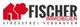Logo von Fischer Immobilien mit rotem Haus und Baum, Text: "Stressfrei verkaufen".