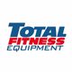 Logo of Total Fitness Equipment with blue and red text on a white background.