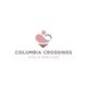 Columbia Crossings Doula Services logo with a heart and person icon in pink and gray.