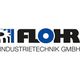 Logo der FLOHR Industrietechnik GmbH mit Zahnrad-Design.