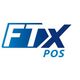 FTX POS logo with blue and white text on a plain background.