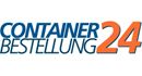 Logo mit Text "Container Bestellung 24" in Blau und Orange.
