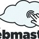 Nuvola con mano che clicca, testo "il tuo webmaster" in grassetto.