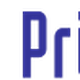 Logo van Primera met een gele illustratie en blauwe tekst.