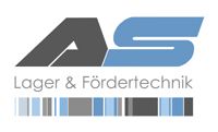 Logo mit den Buchstaben "AS" und dem Text "Lager & Fördertechnik" darunter.