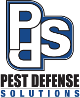 Logo of Pest Defense Solutions with large "PDS" letters.
