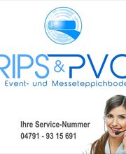 Rips & PVC Event- und Messeteppichboden Logo