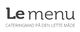 "Le Menu logo med slogan: Cateringmad på den lette måde."