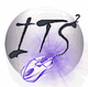 Kugel mit Schriftzug "ITS²" und lilafarbener Computermaus unten.