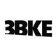 Schwarz-weißer Schriftzug "3BKE" in dicken Buchstaben auf weißem Hintergrund.