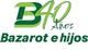 Logotipo verde de "Bazarot e hijos". Conmemora 40 años.