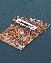 Floßbau Weltrekord 2010