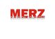 Text: "MERZ DECISION-COMPUTER" in Rot und Grau auf weißem Hintergrund.
