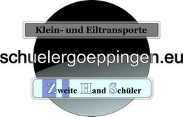 Logo für "Klein- und Eiltransporte", Website: schuelergoeppingen.eu, "Zweite Hand Schüler".