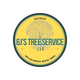 6J's Tree Service logo with a tree illustration, established since 2000 in Houston.