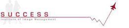 Logo mit "SUCCESS" und Jet, Schrift: "Institute of Image Management", steigende Linie.