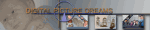 Banner mit der Aufschrift "Digital Picture Dreams" und drei kleinen Grafiken darunter.