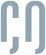 Ein graues Logo-Design mit den Buchstaben "C" und "O".