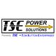 TSC Power Solutions logo with yellow arrow, formerly Tom Sutton Enterprises.