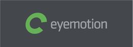 Logo von "Ceyemotion" auf grauem Hintergrund, grünes "C" und grauer Schriftzug.