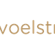 Logo met bruine vierkant en tekst "voelstream" in bruine letters.