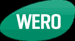 Grünes Logo mit dem Wort "WERO" in weißen Großbuchstaben.