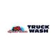 Speed Clean Truck Wash logo featuring a red truck and blue waves.