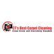 Logo of CT's Best Carpet Cleaning with a person holding a vacuum.