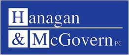Blue logo with text: "Hanagan & McGovern PC."