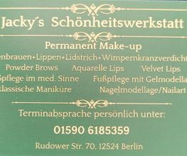 Jacky´s Schönheitswerkstatt Logo