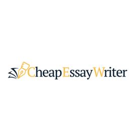 Logo of "Cheap Essay Writer" with a pen and paper icon.