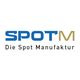 „SPOTM Logo mit Text: Die Spot Manufaktur.“