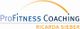 Logo von ProFitness Coaching mit Ricarda Sieber, stilisierter Bogen darüber.