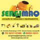 Anúncio da Sergimaq: Locação de máquinas e equipamentos, com endereço e contatos em Aracaju/SE.