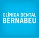 Texto en fondo azul: "Clínica Dental Bernabeu".
