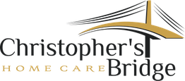 Christopher's Bridge Home Care logo with a stylized bridge design.