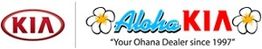 KIA and Aloha KIA logos, with yellow flowers and the text "Your Ohana Dealer since 1997."