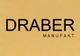 Text auf beigem Hintergrund: "DRABER MANUFAKT".