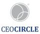 Logo mit grauem Kreisdiagramm über dem Text „CEO Circle“.