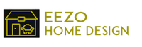 Logo of Eezohome Design with a house and chair icon.
