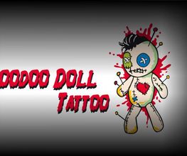 Voodoo Doll Tattoo Logo