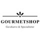 Gourmetshop logo med teksten "Gavekurve & Specialiteter".