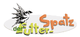 Logo mit Spatz und Text: "der Fütter-Spatz".